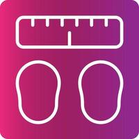 Weight Creative Icon Design vector