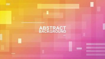 yellow and pink gradient color abstract modern geometric square wave line shape background vector illustrations EPS10