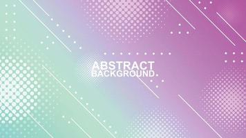blue and pink gradient abstract modern halftone dots geometric shape background vector