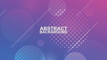 blue and magenta gradient color abstract geometric halftone line and circle blurred shape background vector illustrations EPS10