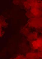 fondo de acuarela rojo oscuro romántico. elegante textura pintada a mano abstracta roja vector