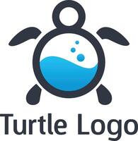 diseño de logotipo de tortuga. vector