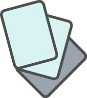 Flash Card Vector Icon