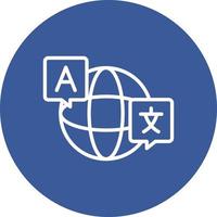 Foreign Language Vector Icon