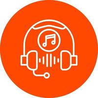 Earphone Vector Icon