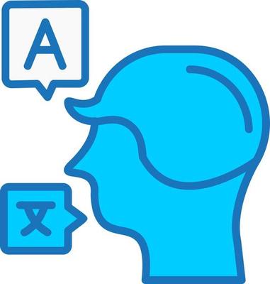 Bilingual Vector Icon
