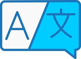 Foreign Language Vector Icon