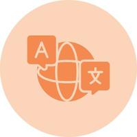 Foreign Language Vector Icon