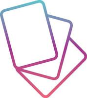 Flash Card Vector Icon