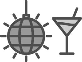 Nightlife Vector Icon Design