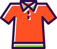 Polo Shirt Vector Icon Design