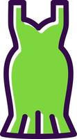 Cocktail Dress Vector Icon Design