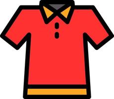 Polo Shirt Vector Icon Design