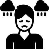 Depression Vector Icon Design