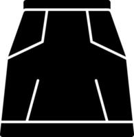 Skirt Vector Icon Design