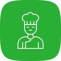 diseño de icono creativo de chef vector