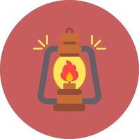 Lantern Creative Icon Design vector