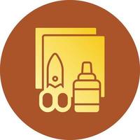 Craft Creative Icon Design vector