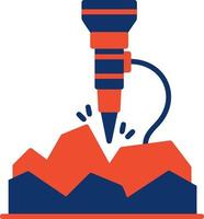 Mining Creative Icon Design vector