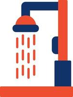 Shower Creative Icon Design vector
