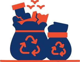 Garbage Creative Icon Design vector