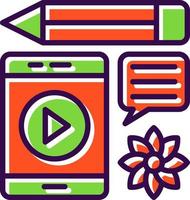 Flatlay Vector Icon Design