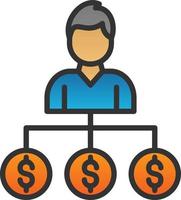 Affiliate Marketing Vector Icon Design