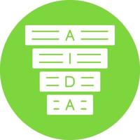 Aida Vector Icon Design