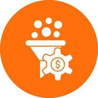 Conversion Rate Optimization Vector Icon Design