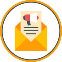 diseño de icono de vector de marketing por correo electrónico