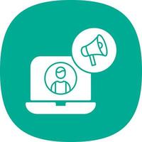 Content Marketer Vector Icon Design