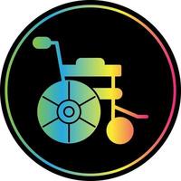 Wheelchair Vector Icon Design