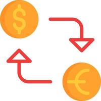 Currency Exchange Vector Icon Design