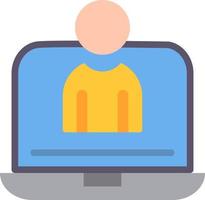 Virtual Assistant Vector Icon Design