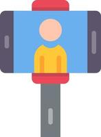Vlogger Vector Icon Design