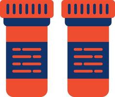 Test Tube Creative Icon Design vector