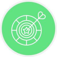 Target Creative Icon Design vector