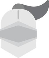 Armor Helmet Vector Icon Design