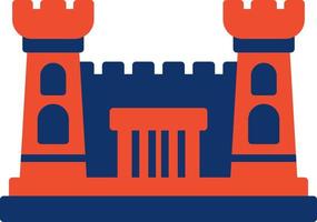 Fortress Creative Icon Design vector