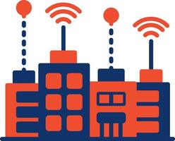 Smart City Creative Icon Design vector