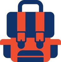 Backpack Creative Icon Design vector