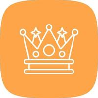 Crown Creative Icon Design vector