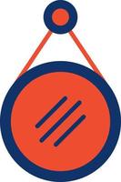 Mirror Creative Icon Design vector