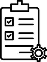 Project Management Vector Icon Design