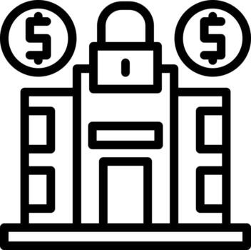 Fixed Asset Vector Icon Design