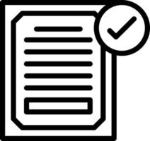 Articles Of Incorporation Vector Icon Design