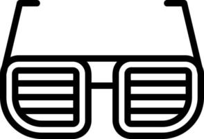 Fun Glasses Vector Icon Design