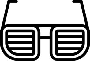 Fun Glasses Vector Icon Design