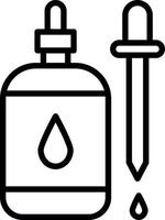 Essential Oil Vector Icon Design