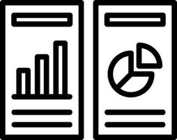 Comparative Analytics Vector Icon Design